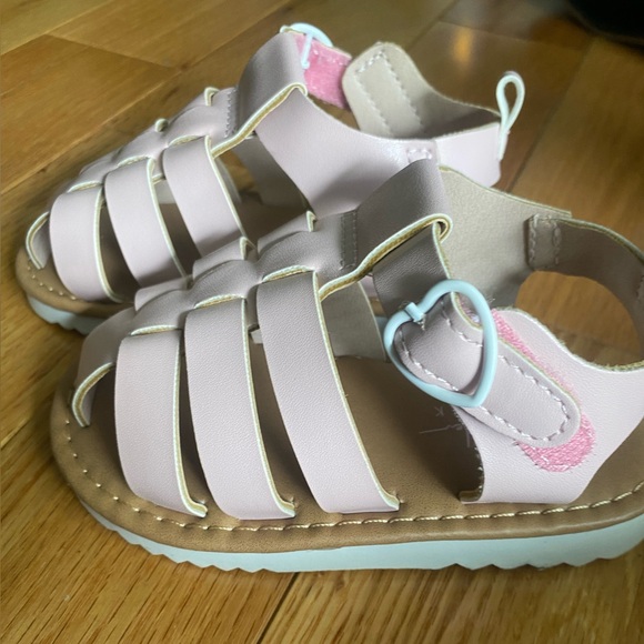 Little Girl Pink Sandals (Size 6) - Picture 1 of 3